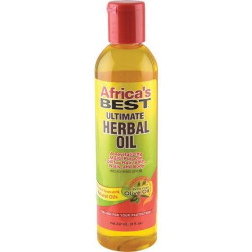 Africa's Best Ultimate Herbal Oil 237ml, Africa's Best, Beautizone UK