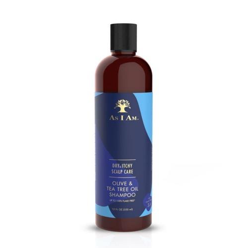 As I Am Dry & Itchy Scalp Care Olive & Tea Tree Oil Shampoo (12 oz.), As I Am, Beautizone UK