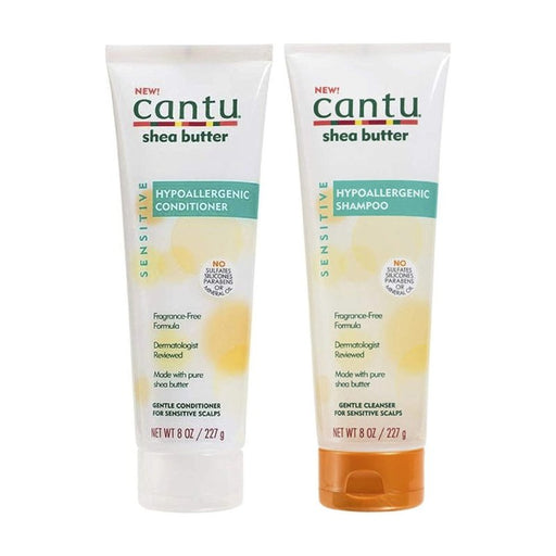 Cantu Sensitive Hypoallergenic Shampoo & Conditioner Bundle, Cantu, Beautizone UK