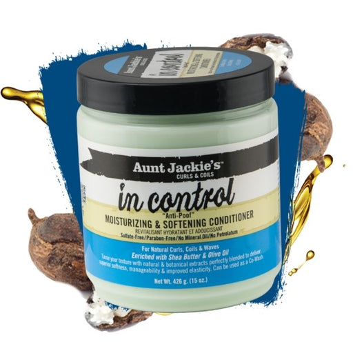 Aunt Jackie’s In Control Moisturizing & Softening Conditioner 426g, Aunt Jackie's, Beautizone UK
