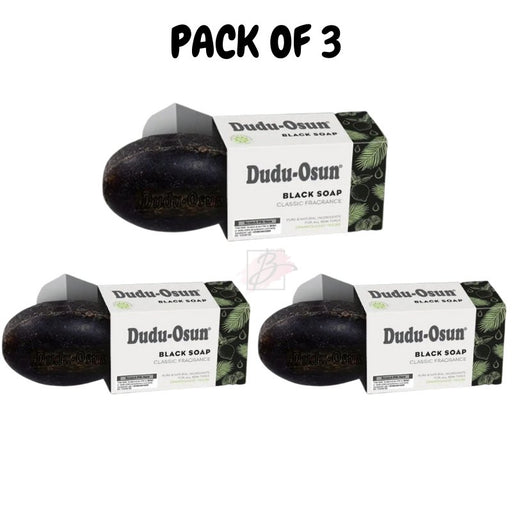 Dudu Osun African Black Soap - Pack of 3 - 150g | Beautizone UK