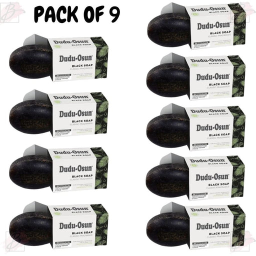 Dudu Osun African Black Soap - Pack of 9 | Beautizone UK