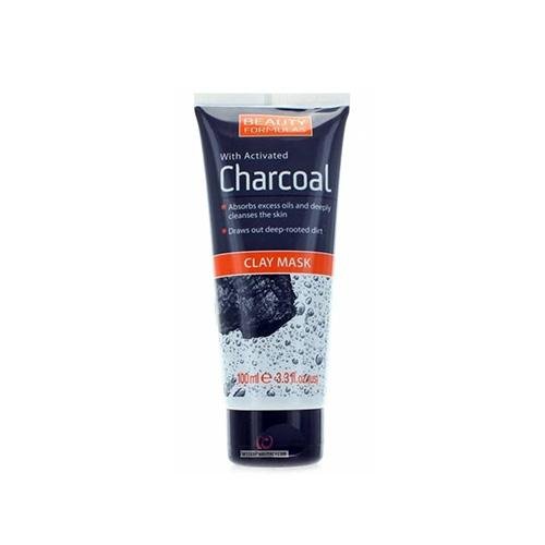 Beauty Formulas Charcoal Clay Mask 100ml, Beauty Formulas, Beautizone UK