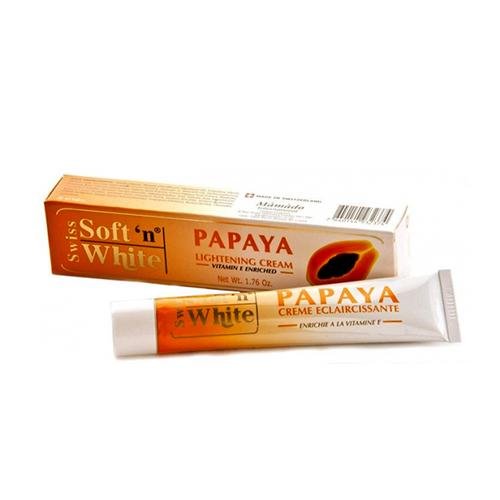 Soft n White Papaya Lightening Cream 50g, Soft'n White, Beautizone UK