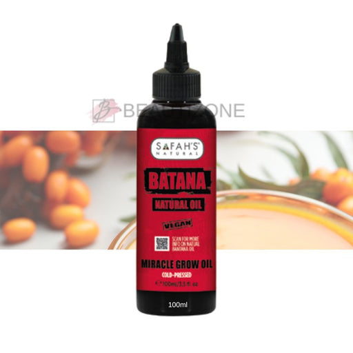 Safah's Natural BATANA Oil Vegan Cold Pressed 100ml, Safah's Natural, Beautizone UK