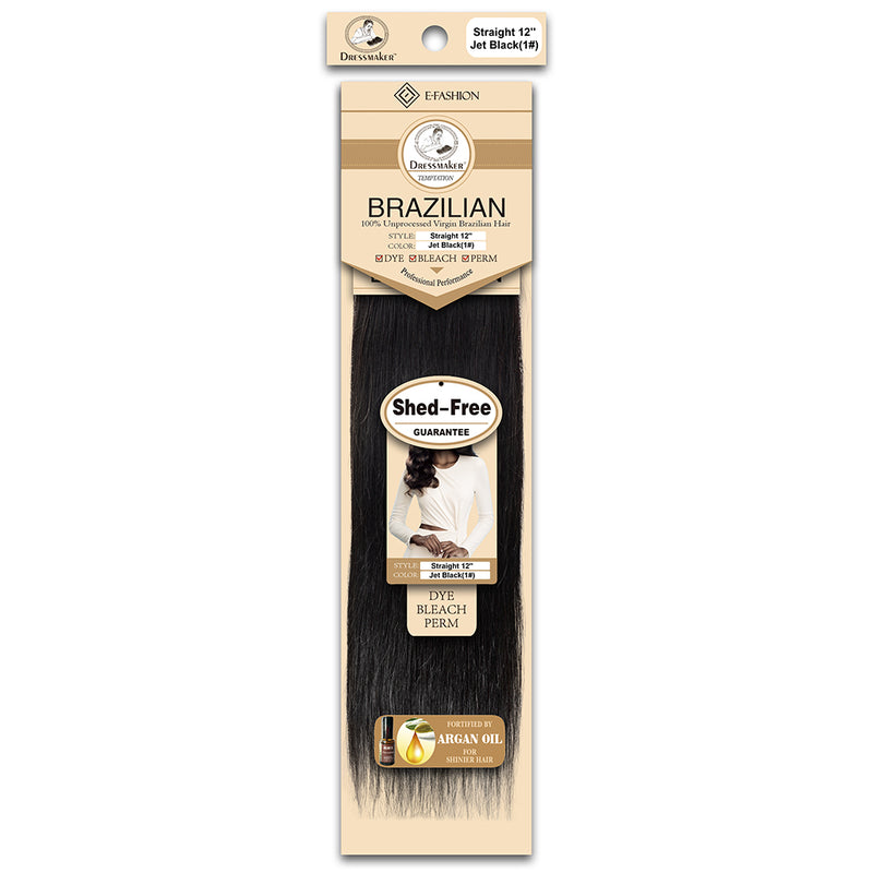 Dressmaker_Unprocessed_Virgin Brazilian_Hair_Straight_Weave_Jet_Black_12