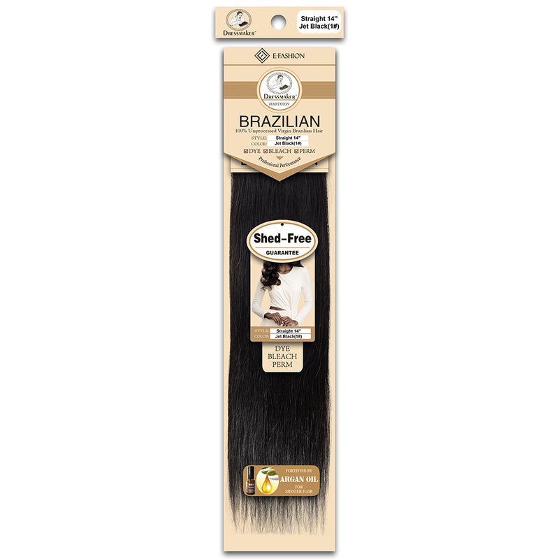 Dressmaker_Unprocessed_Virgin Brazilian_Hair_Straight_Weave_Jet_Black_14