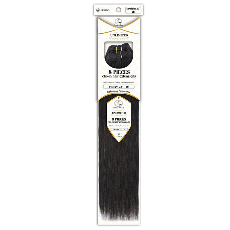 Dressmaker_Single_Weft_Clip_Straight_22_Inch_1B