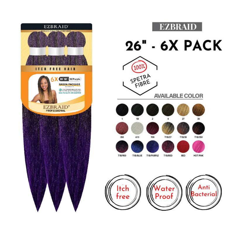 EZBraid-26"-6X-1B/Purple