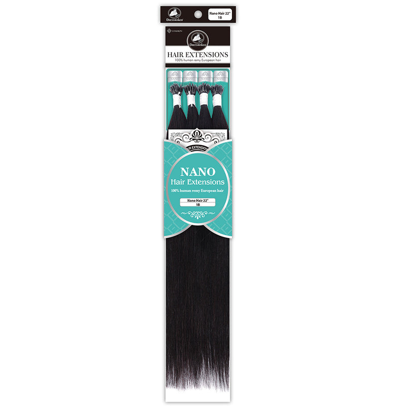 Dressmake_Human_Remy_Nano_Hair_22_Inch_1B