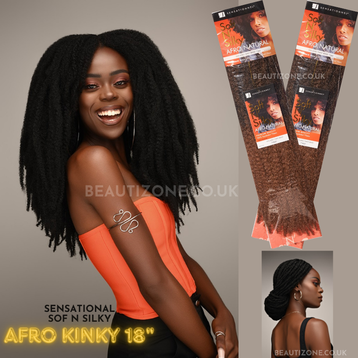 Sensationnel Soft n Silky Afro Kinky Twist Braid (All Colors)