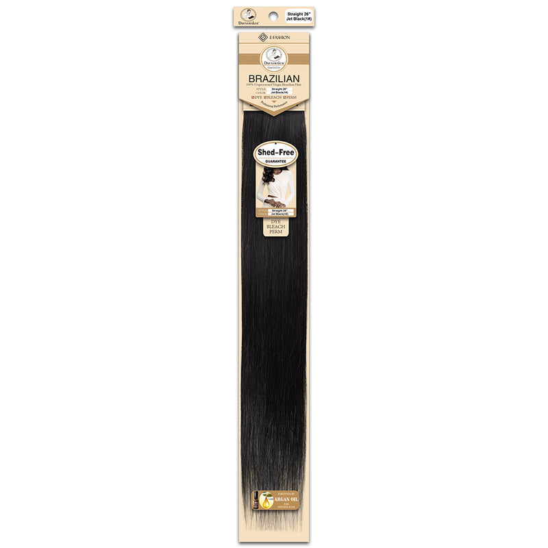 Dressmaker_Unprocessed_Virgin Brazilian_Hair_Straight_Weave_Jet_Black_26