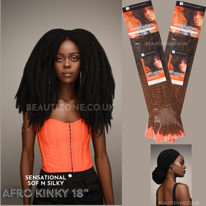 Sensationnel Soft n Silky Afro Kinky Twist Braid (All Colors)