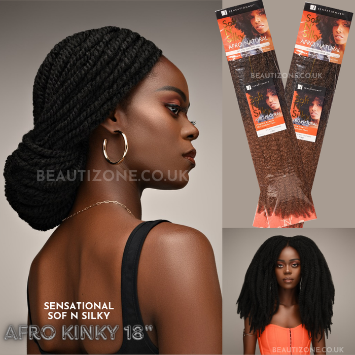 Sensationnel Soft n Silky Afro Kinky Twist Braid (All Colors)