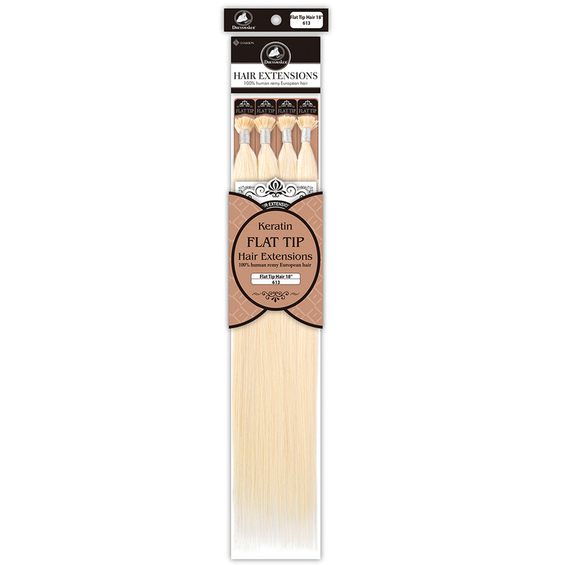 Dressmaker_Keratin_Flat_Tip_Straight_Hair_Extensions_18_Inch_613