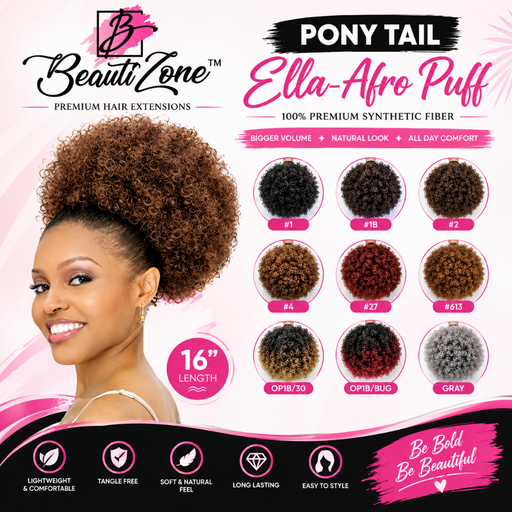 Blissource_Drawstring_Pony_Tail_Ella Afro_Puff_6"_10"_16"