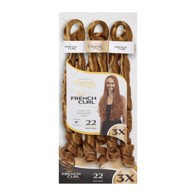 Cherish French Curl 22 inch All Colours
