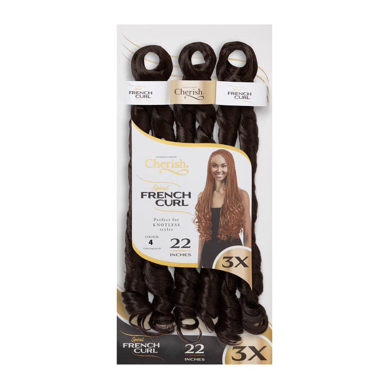 Cherish French Curl 22 inch All Colours