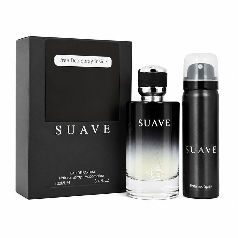 Fragrance World Suave Eau De Parfum 100ml with FREE Body Spray