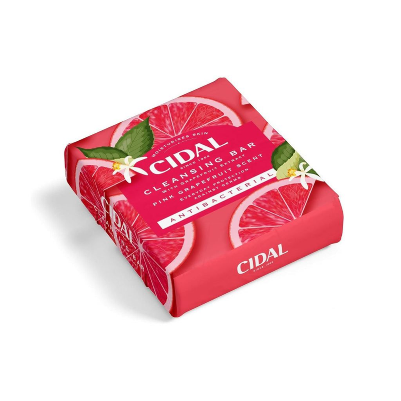 Cidal Cleansing Soap 100g - Pink Grapefruit 2Pack
