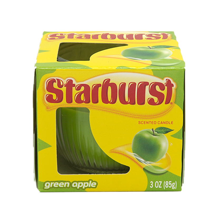 Starburst Scented Candle - Green Apple 85g