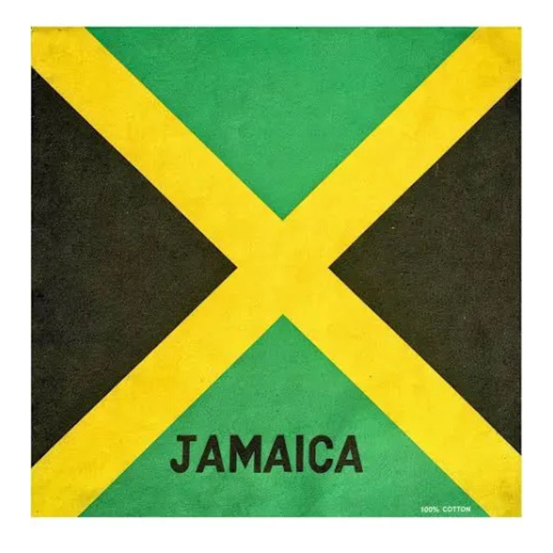 Jamaica Flag Bandana 100% Cotton