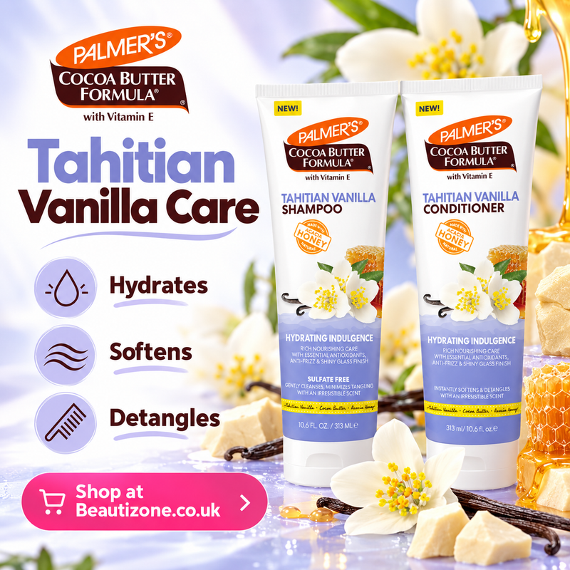 Palmers Tahitian Vanilla Shampoo & Conditioner Duo Pack