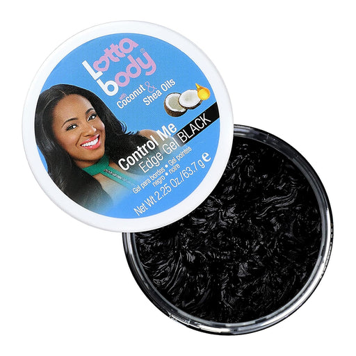 Lotta Body Coconut & Shea Oil Control Me Black Edge Gel 63.7g