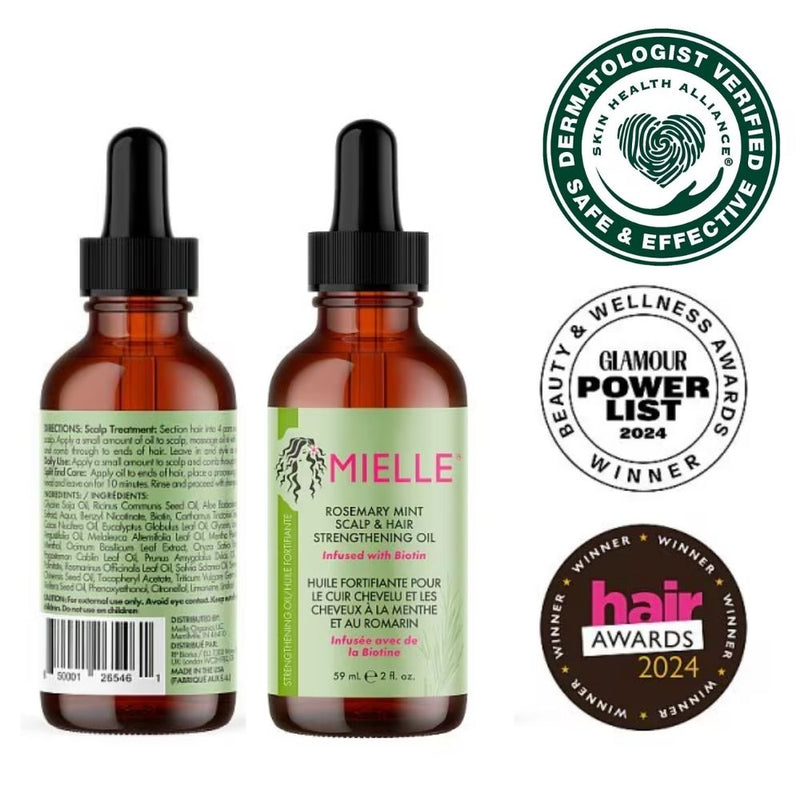 Mielle Rosemary Mint Scalp & Hair Strengthening Oil 59ml