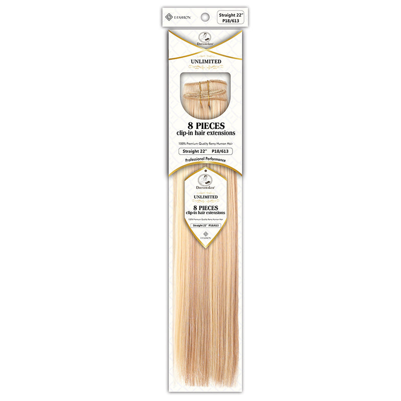 Dressmaker_Single_Weft_Clip_Straight_22_Inch_P18-613