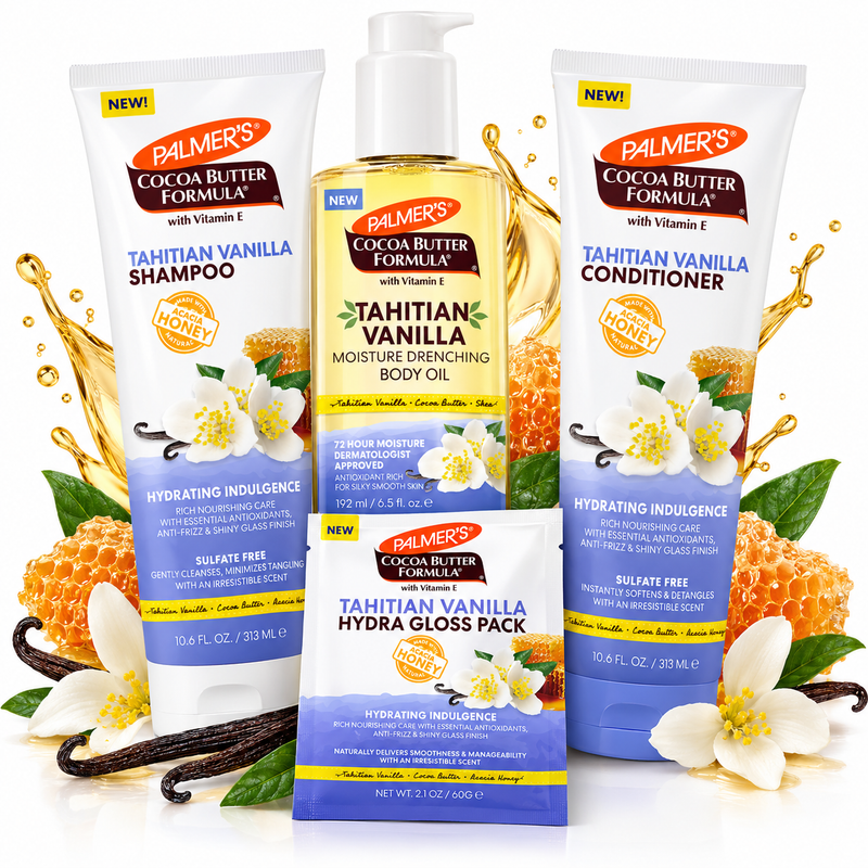Palmers Tahitian Vanilla Shampoo & Conditioner Bundle