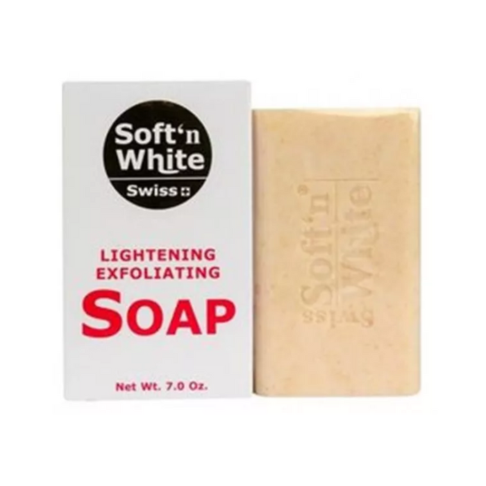 Soft'n White Lightening Exfoliating Soap 200g