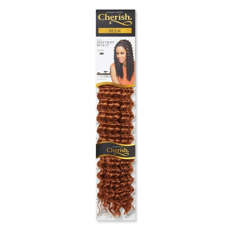 Cherish Deep Twist Bulk 22'' Synthetic Hair Braids All Colors