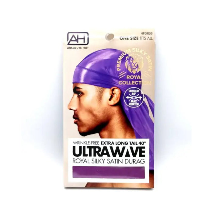 Absolute Hot Ultra Wave Royal Silk Satin Durag, Absolute Hot, Beautizone UK