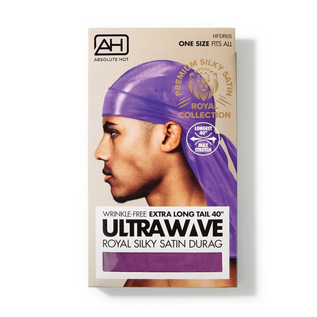 Absolute Hot Ultra Wave Royal Silk Satin Durag Beautizone UK