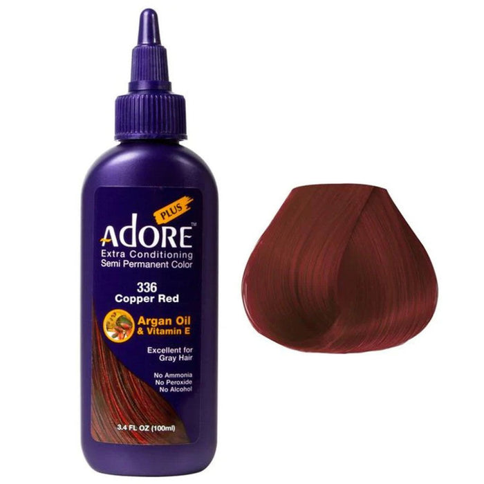 Adore Plus Semi - Permanent Hair Color : Vibrant Shades for Afro - European Hair, Adore, Beautizone UK