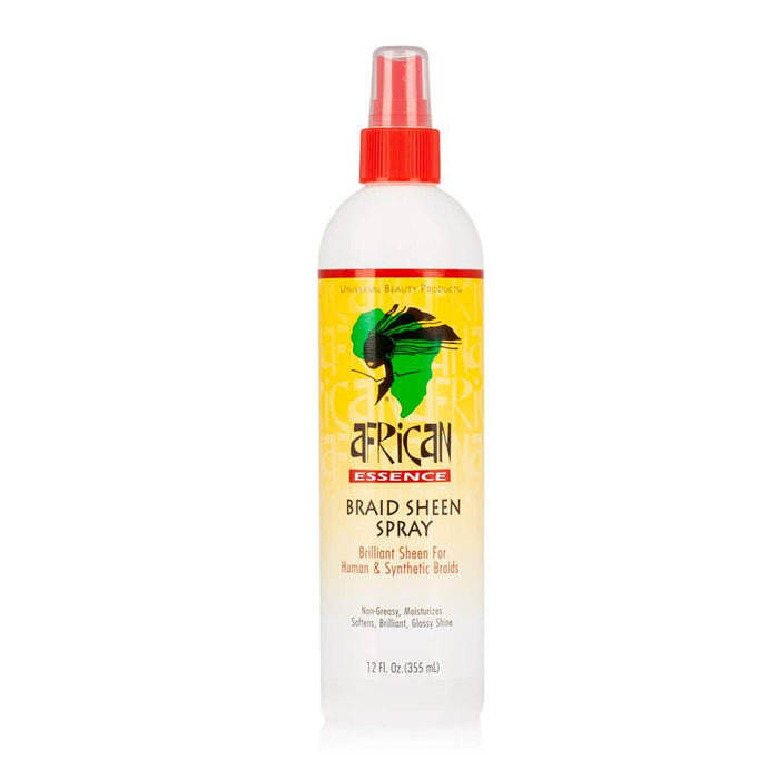 African Essence Braid Sheen Spray 355ml, African Essence, Beautizone UK