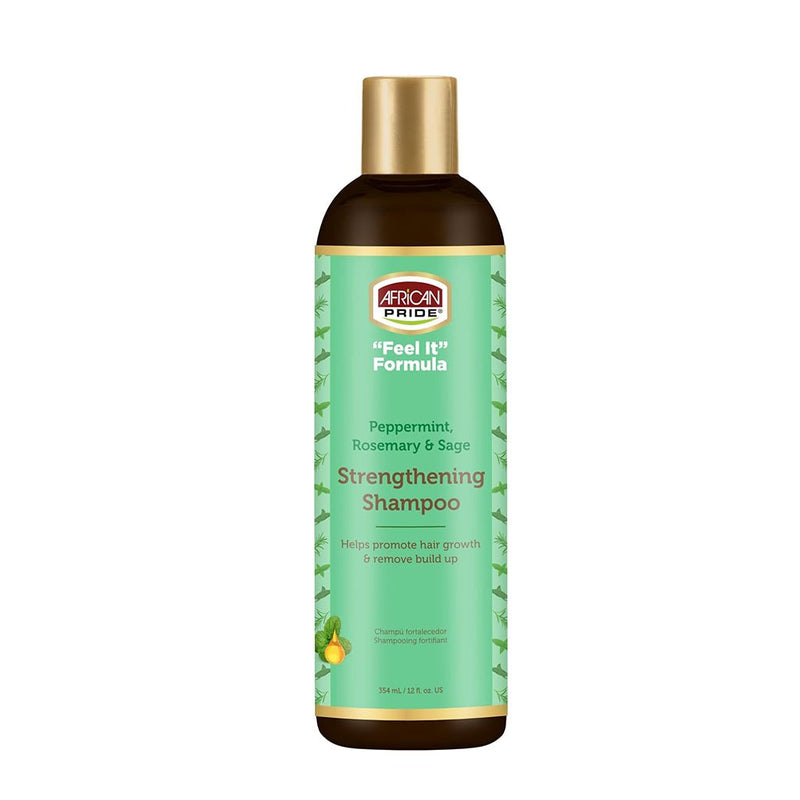 African Pride Feel It Formula Strengthening Shampoo 354ml, African Pride, Beautizone UK