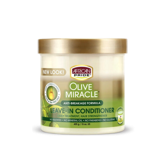 African Pride Olive Miracle Leave in Conditioner 425g, African Pride, Beautizone UK