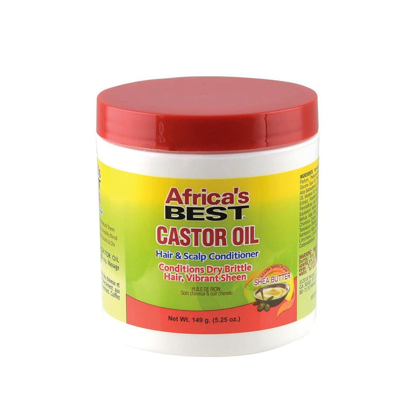 Africa's Best Castor Oil Hair & Scalp Conditioner 149g, Africa's Best, Beautizone UK
