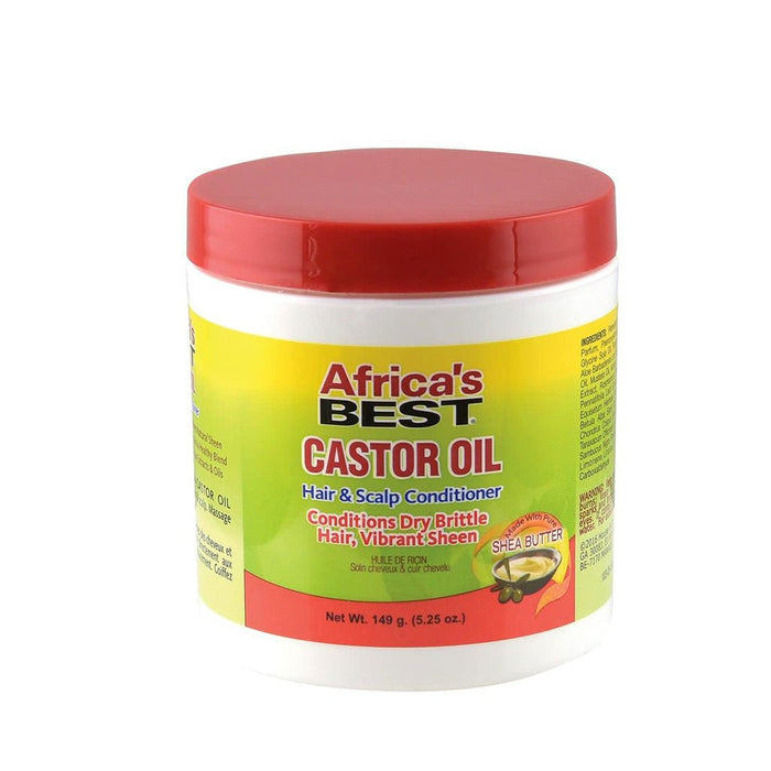 Africa's Best Castor Oil Hair & Scalp Conditioner 149g, Africa's Best, Beautizone UK