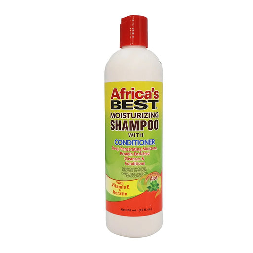 Africa's Best Moisturizing Shampoo With Conditioner 355ml, Africa's Best, Beautizone UK