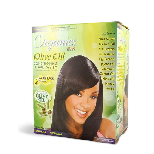 Africa's Best Organics Conditioning Relaxer Normal Twin Pack, Africa's Best, Beautizone UK