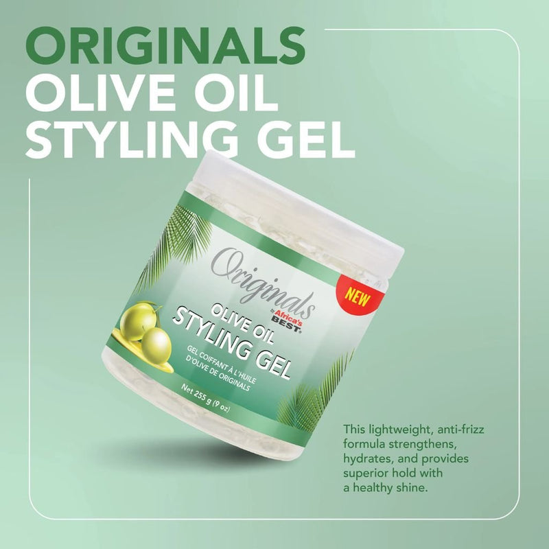 Africa's Best Original Olive Oil Styling Gel 255g, Africa's Best, Beautizone UK