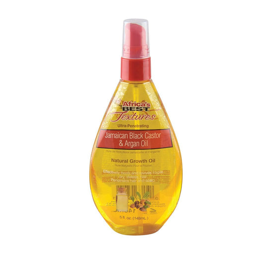 Africa's Best Textures Jamaican Black Castor & Argan Oil 148ml, Africa's Best, Beautizone UK