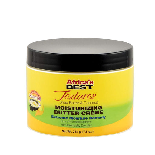 Africa's Best Textures Shea Butter Moisturizing Butter Creme 213g, Africa's Best, Beautizone UK