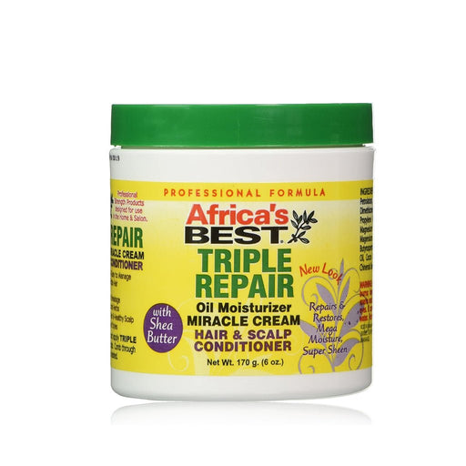 Africa's Best Triple Repair Oil Moisturizer Miracle Cream 170g, Africa's Best, Beautizone UK