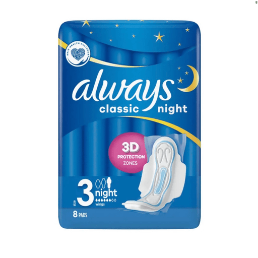 Always Classic Night Time 3D 8's No3, Always, Beautizone UK