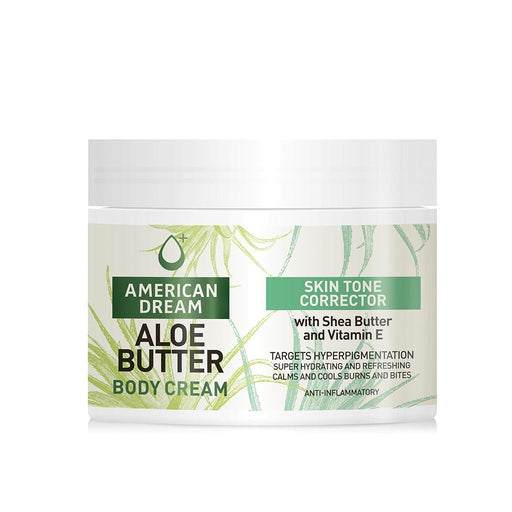 American Dream Aloe Butter Body Cream with Shea & Vitamin E 500ml, American Dream, Beautizone UK