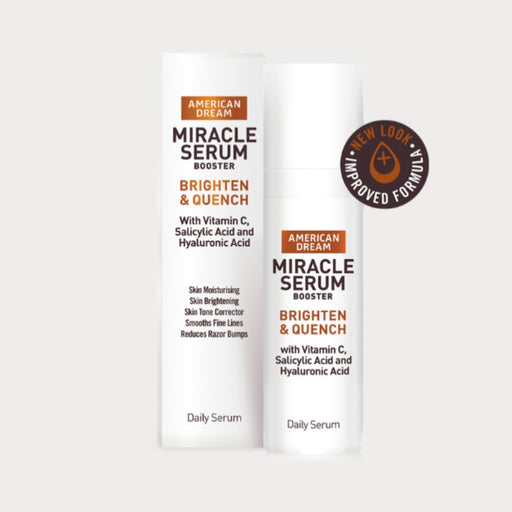 American Dream Brighten And Quench Miracle Serum Booster 50ml/1.69fl.oz, American Dream, Beautizone UK